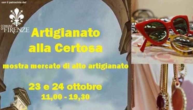 Evento Artigianato alla Certosa Certosa di Firenze