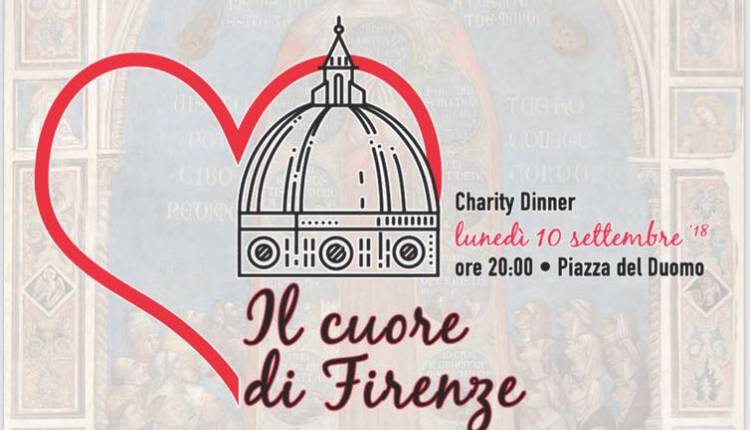 Evento Il Cuore di Firenze, in mille a cena in piazza del Duomo Piazza del Duomo