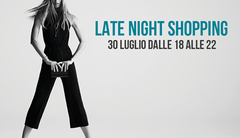 Evento Late night shopping con Dj set e sconti fino al 70% Barberino Designer Outlet 