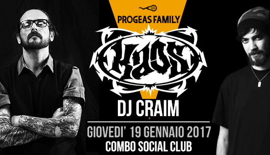 Evento Kaos One & Dj Craim Combo Social Club