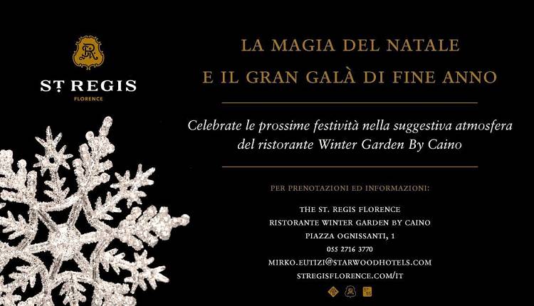Evento La Magia del Capodanno al St Regis The St. Regis Florence