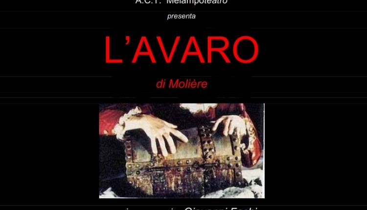 Evento L'Avaro di Molière Teatro del Borgo