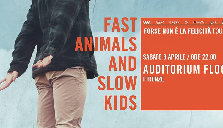 Evento Fast Animals and Slow Kids in concerto Auditorium FLOG