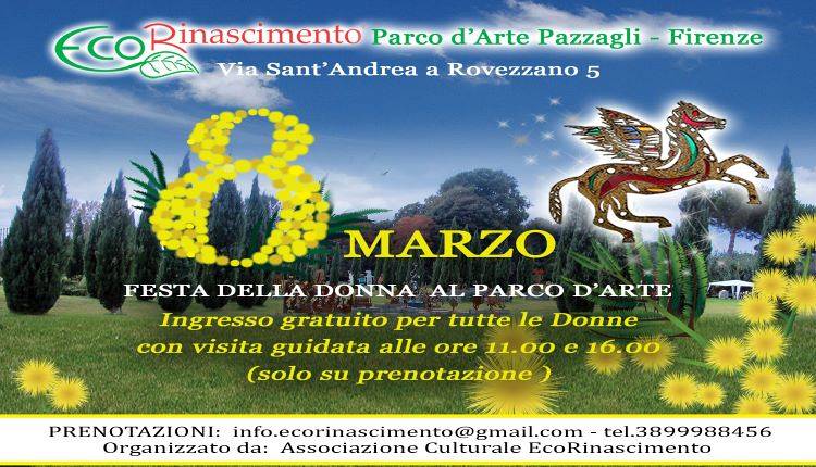 Evento Festa della Donna al Parco d'arte Pazzagli Parco d’arte Pazzagli
