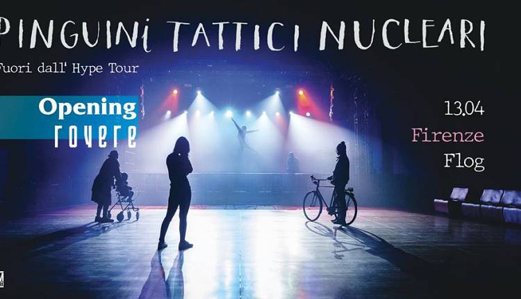 Evento Pinguini Tattici Nucleari  Auditorium FLOG