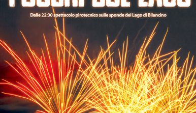 Evento Fuochi d'artificio di Ferragosto a Bilancino  Lago di Bilancino