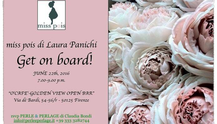 Evento ​Get on board! Golden view Open bar