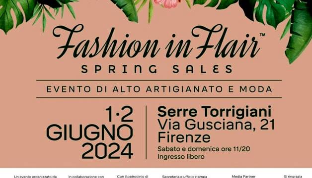 Evento Fashion in Flair Serre Torrigiani