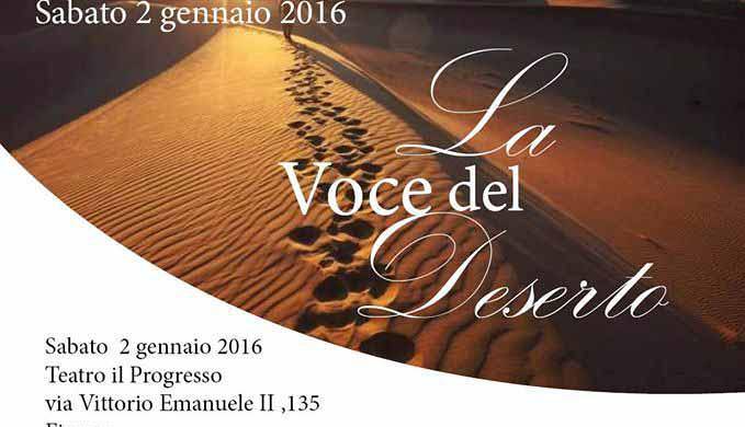 Evento La voce del deserto Circolo Arci Il Progresso