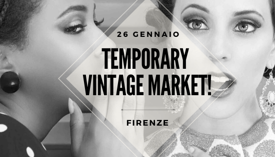 Evento Temporary Vintage Market La Sartoria di Anna e Gianni