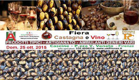 Evento  Festa della castagna e del vino alle Cascine Parco delle Cascine