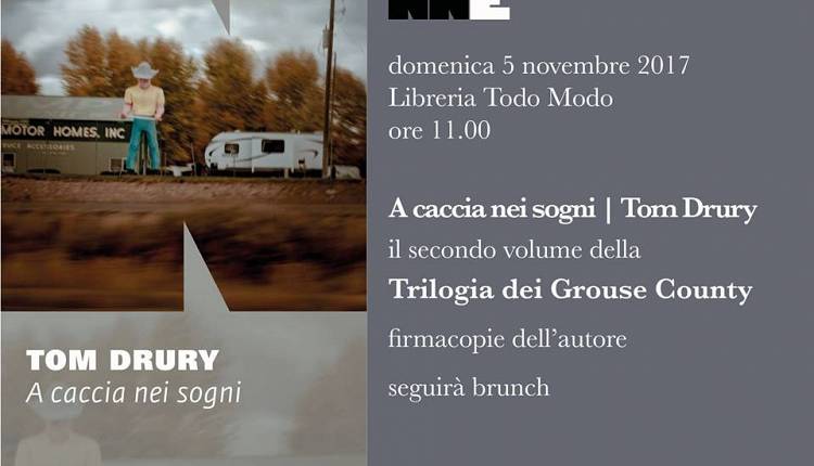 Evento Brunch con l'autore- Tom Drury: 