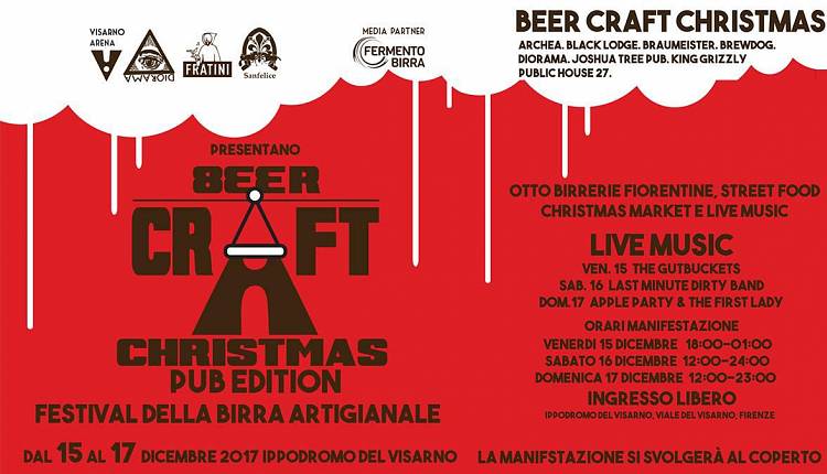 Evento Beer Craft Christmas Pub Edition Ippodromo del Visarno