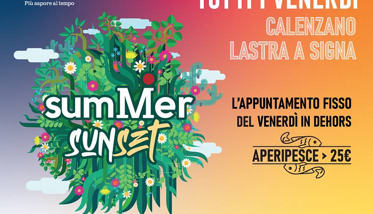 Evento Torna il Summer Sunset a Firenze! Firenze città
