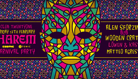 Evento Carnival Harem Club 21- Twenty One 