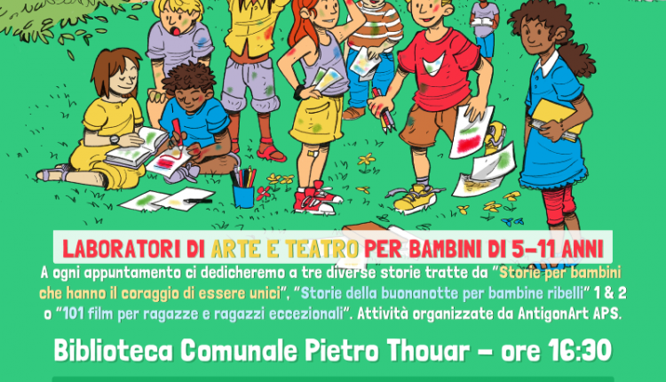 Evento Pomeriggi Eccezionali in biblioteca per Bambine Ribelli e Bambini Unici Biblioteca Pietro Thouar