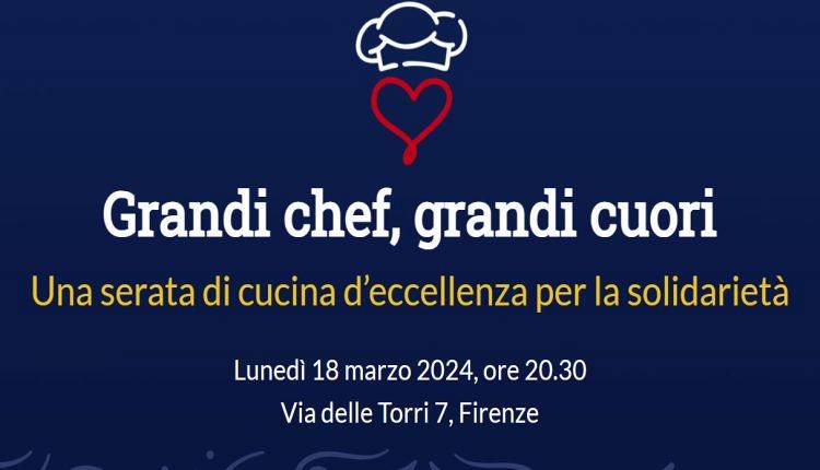 Evento Un menù stellato per la cena solidale di Caritas Centro Le Torri