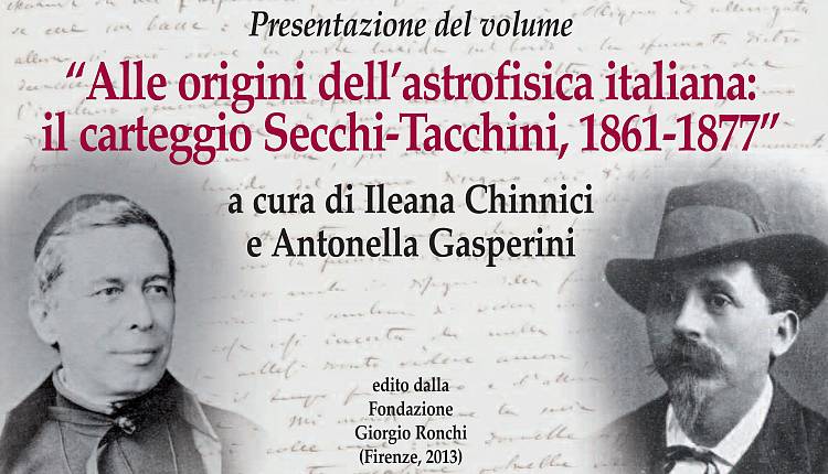 Evento Alle origini dell'astrofisica in Italia  Biblioteca Pietro Thouar