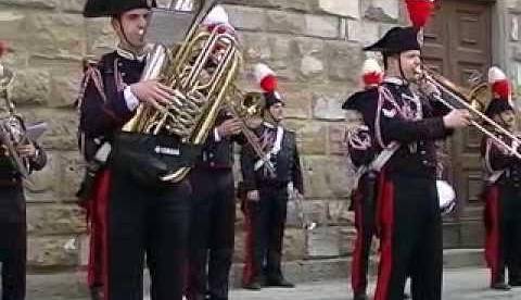 Evento L'Arma dei Carabinieri in concerto  Loggia dei Lanzi