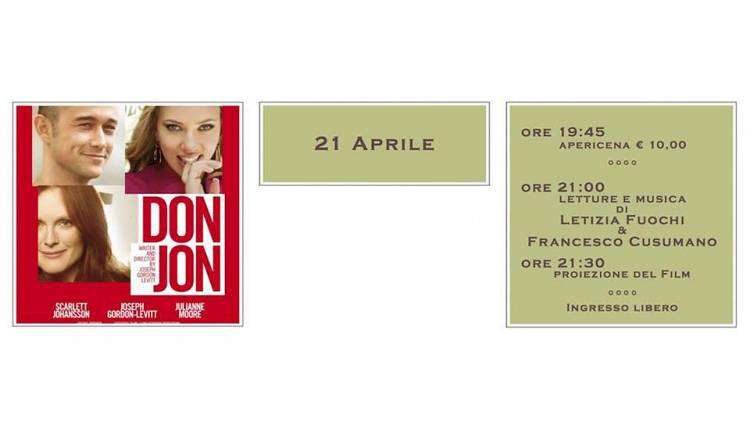 Evento Don Jon Circolo Rigacci