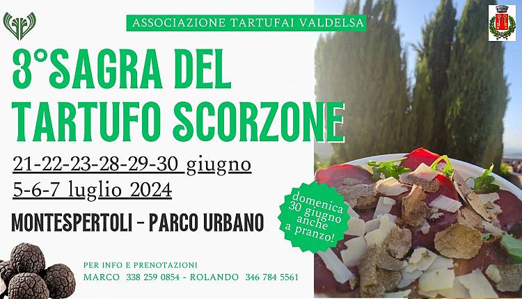 Evento Sagra del Tartufo Scorzone Parco Urbano di Montespertoli