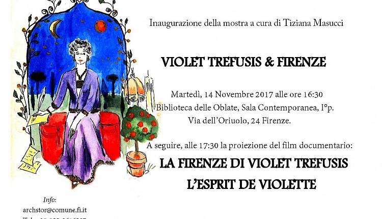 Evento Violet Trefusis e Firenze Biblioteca delle Oblate