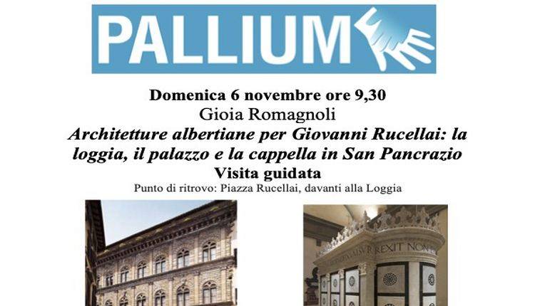 Evento Architetture albertiane per Giovanni Rucellai: la loggia, il palazzo e la cappella in San Pancrazio Palazzo Rucellai