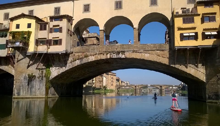 Evento Ponte Vecchio SUP Tour Lungarno Santa Rosa