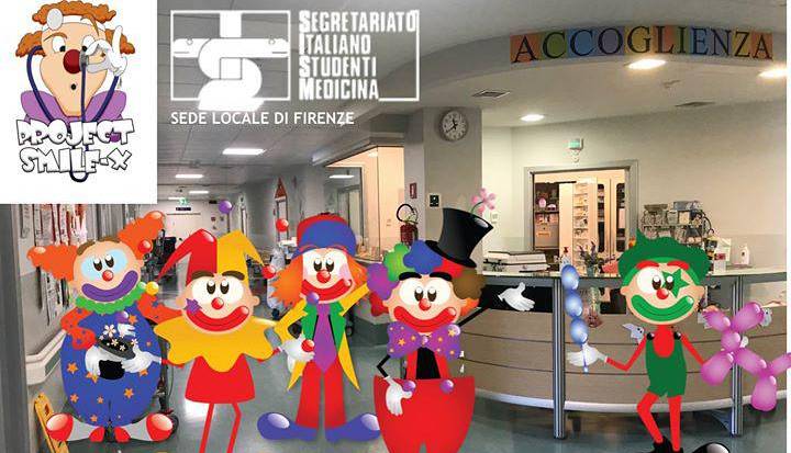 Evento Primo corso Smile-X: La clownterapia approda a Firenze Azienda Ospedaliero-Universitaria Careggi