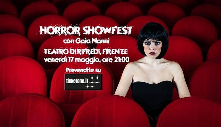 Evento Horror Show Fest con Gaia Nanni Teatro di Rifredi