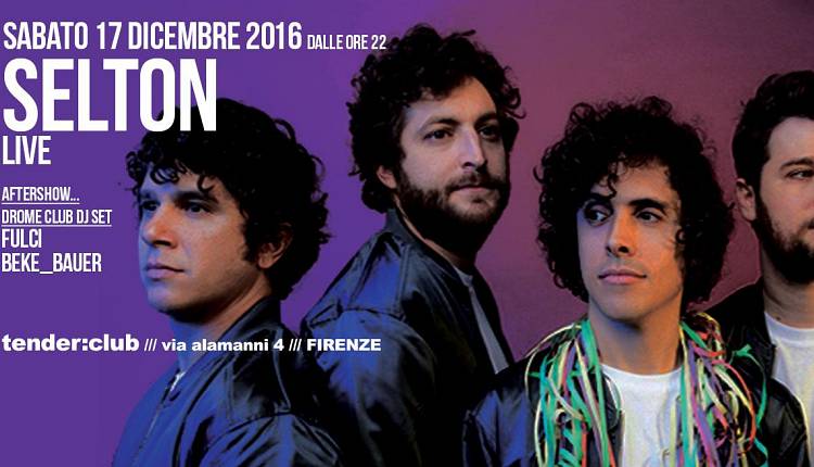Evento Selton in concerto Tender Club
