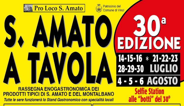 Evento Sant'Amato a Tavola Dintorni di Firenze
