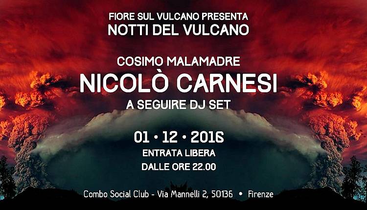 Evento Nicolò Carnesi e Cosimo Malamadre in concerto Combo Social Club