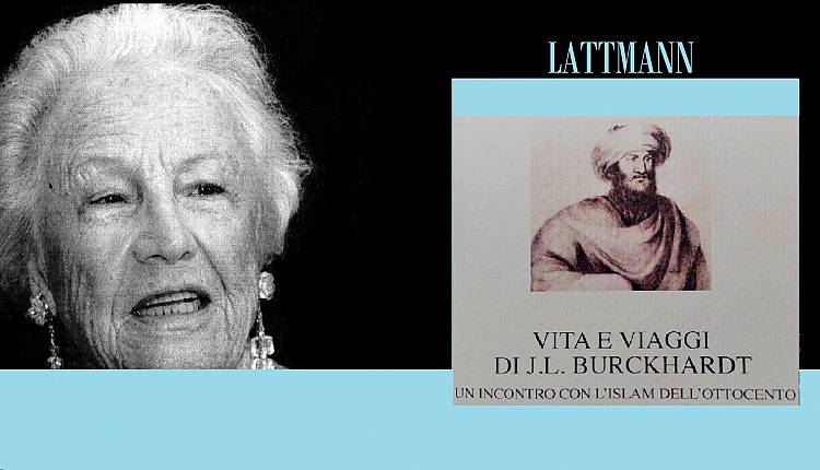 Evento Silvana Lattmann - Vita e viaggi di J.L.Burckhardt L'appartamento