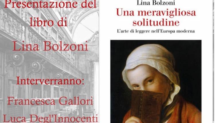 Evento ​Presentazione del libro di Lina Bolzoni Biblioteca Riccardiana