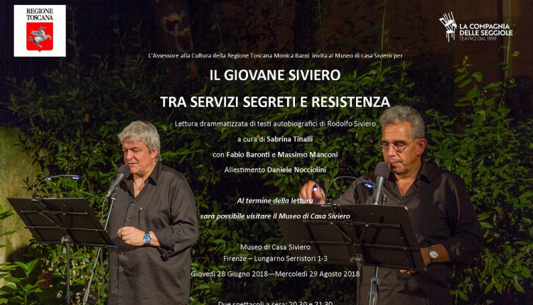 Evento Il Giovane Siviero, tra servizi segreti e resistenza Museo casa Rodolfo Siviero