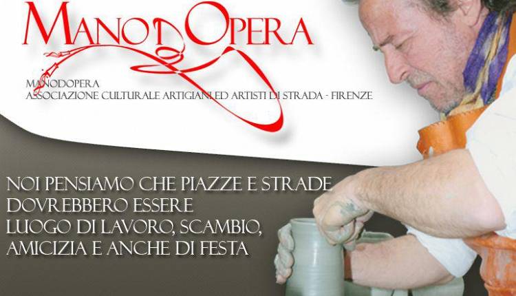 Evento Mercato Manodopera: L'Arte del lavoro fatto a mano Piazza Santissima Annunziata