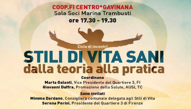 Evento Ciclo di incontri sugli stili di vita sani Coop Gavinana