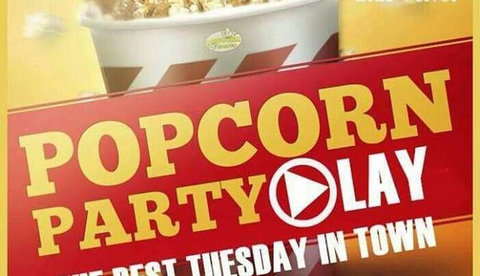 Evento Pop Corn Party Blue Velvet