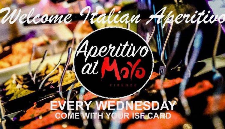 Evento Welcome Italian Aperitivo Moyo