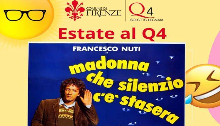 Evento Una serata per Francesco Nuti Piazza dell'Isolotto