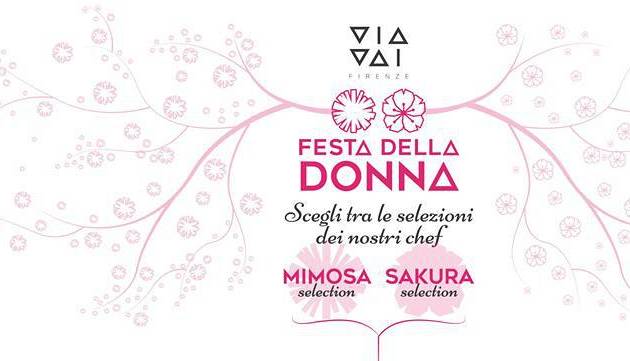 Evento Mimosa & Sakura Selection Ristorante Via Vai