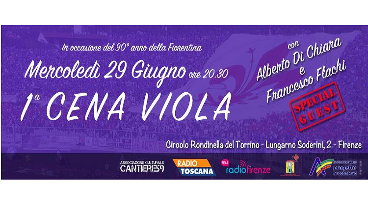 Evento Cena viola Torrino Santa Rosa