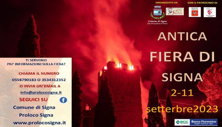 Evento Antica Fiera di Signa Castello di Signa 
