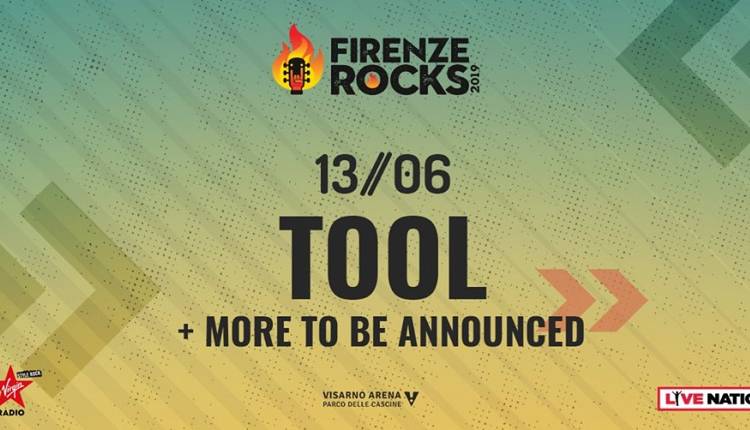 Evento Firenze Rocks 2019: Tool  Ippodromo del Visarno