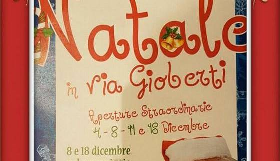 Evento Natale in Via Gioberti Le cento botteghe