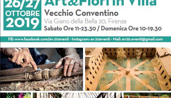 Evento ​Art&Fiori in Villa Chiostro del Vecchio Conventino