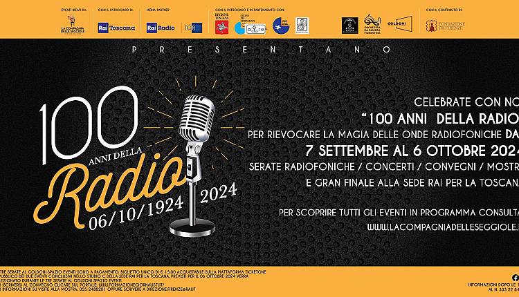 Evento 100 anni della radio Firenze città