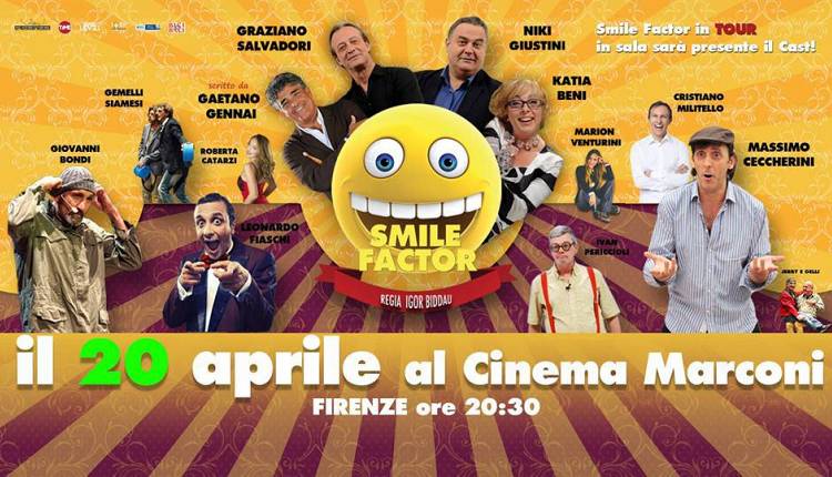 Evento Anteprima Nazionale del film Smile Factor Cinema Marconi 