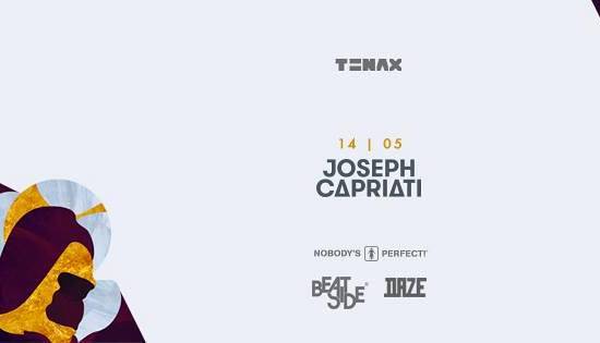 Evento Tenax Nobody's perfect- Closing party Joseph Capriati Tenax